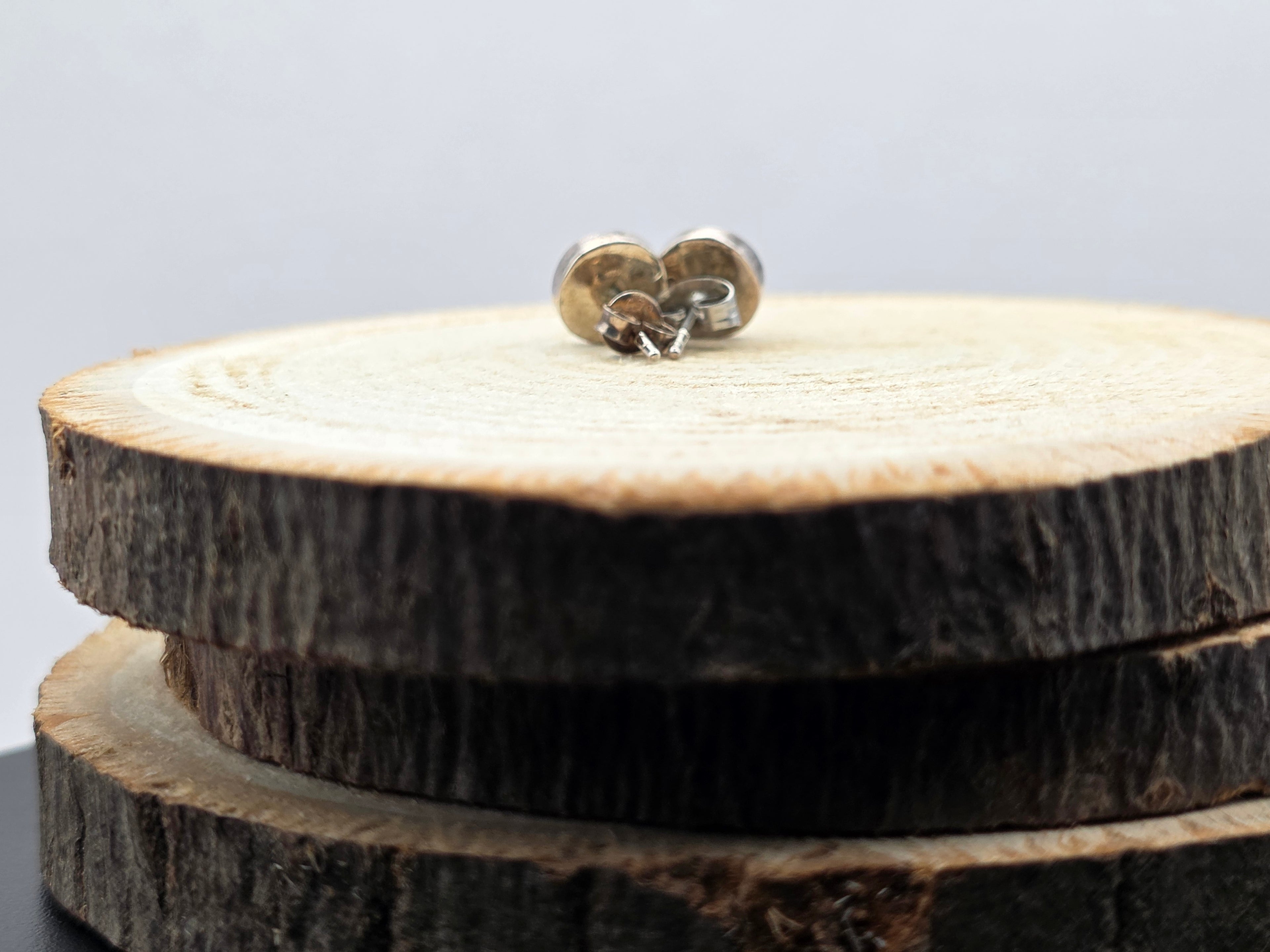 Oorstekers .925 zilver - Onyx